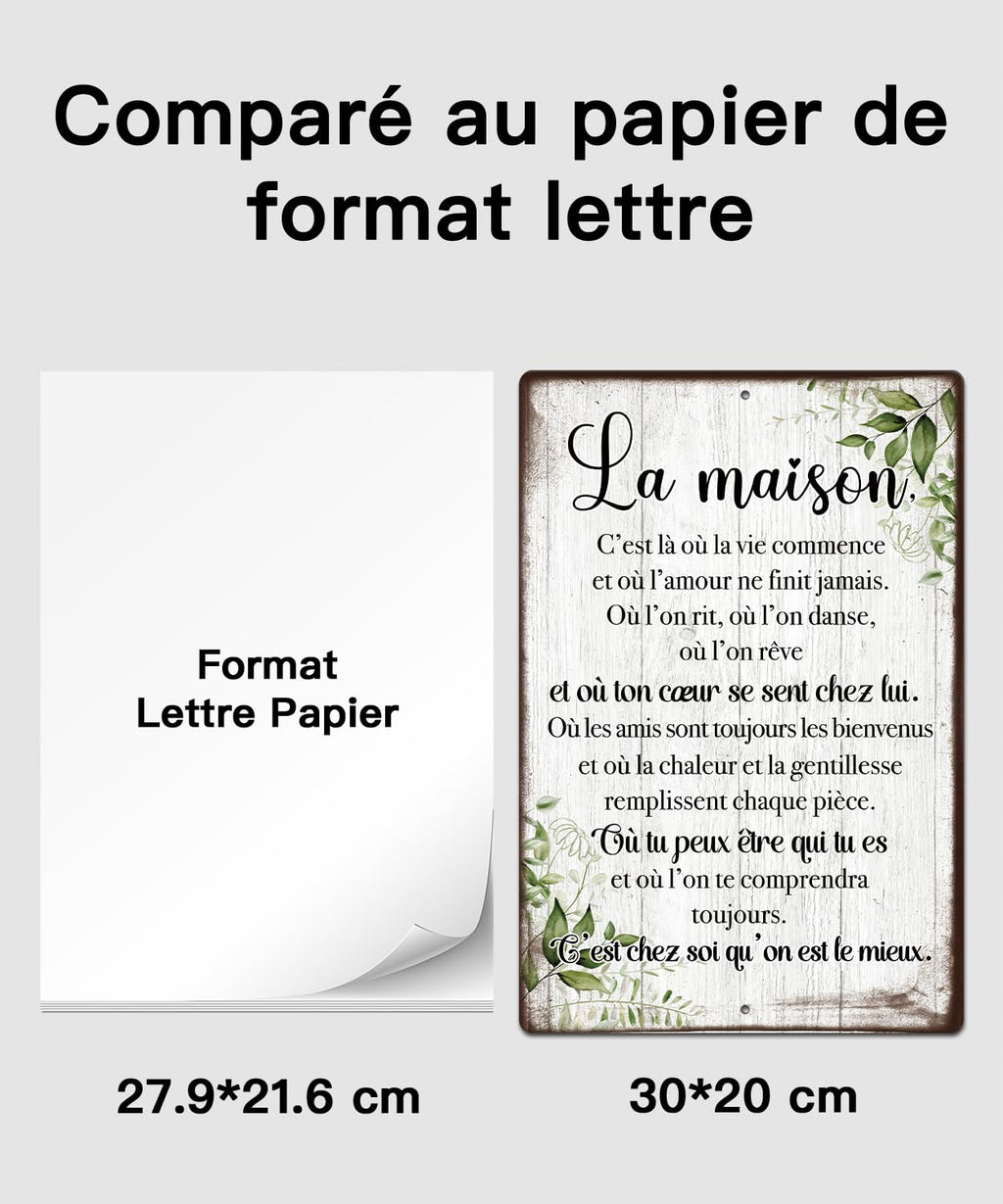Plaque Murale Chrétienne – « Tu es belle »