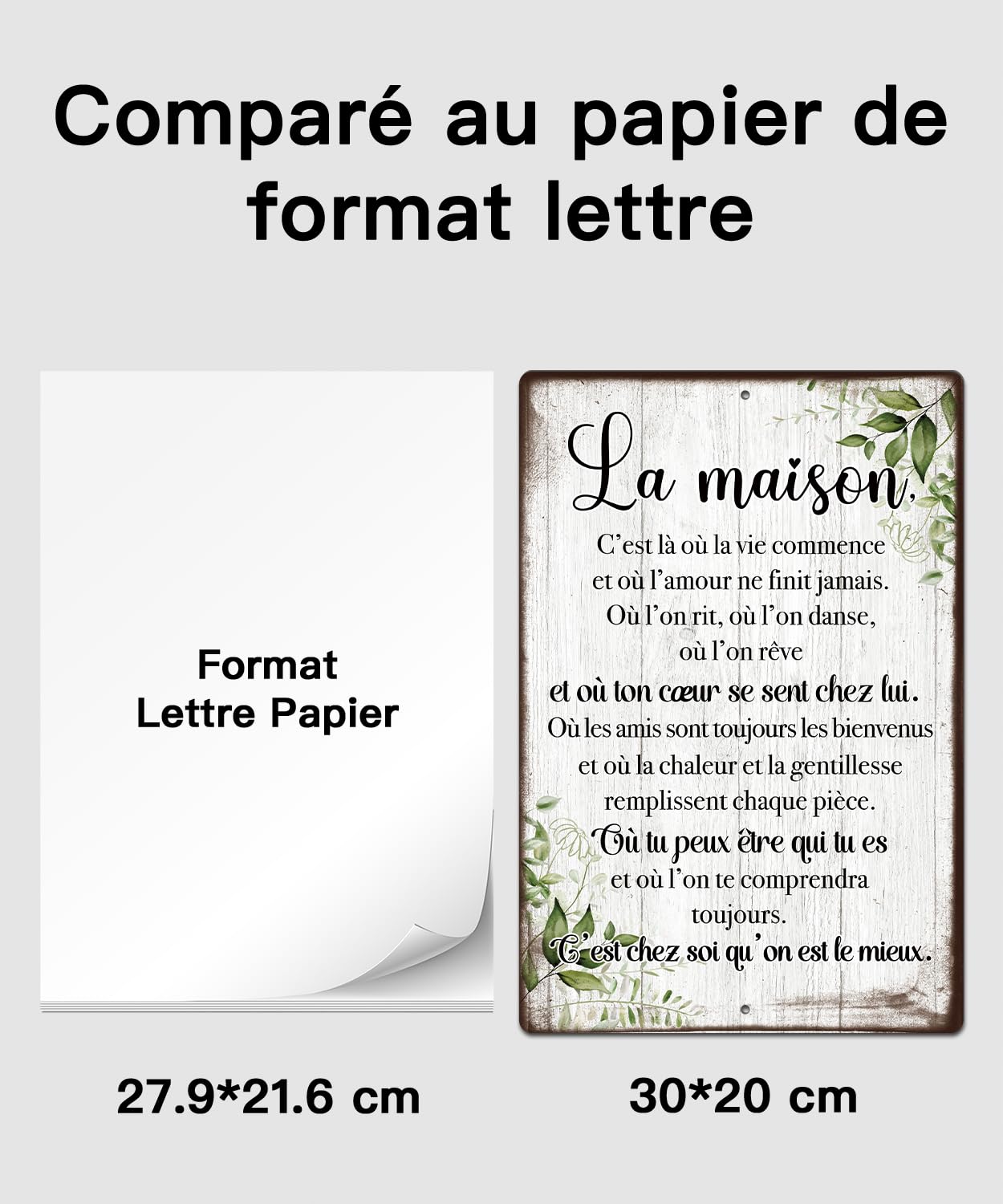 Plaque Murale Chrétienne – « Tu es belle »