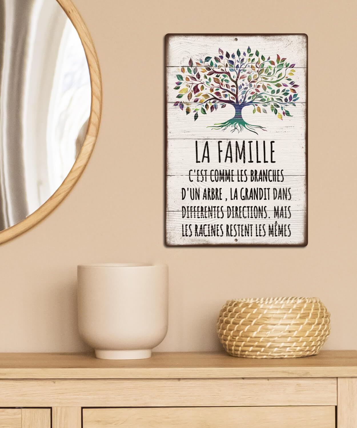 Plaque Murale Chrétienne – « Tu es belle »