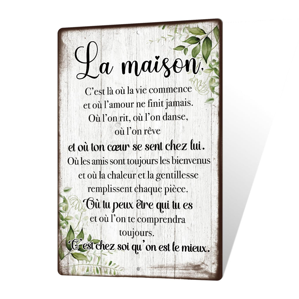 Plaque Murale Chrétienne – « Tu es belle »