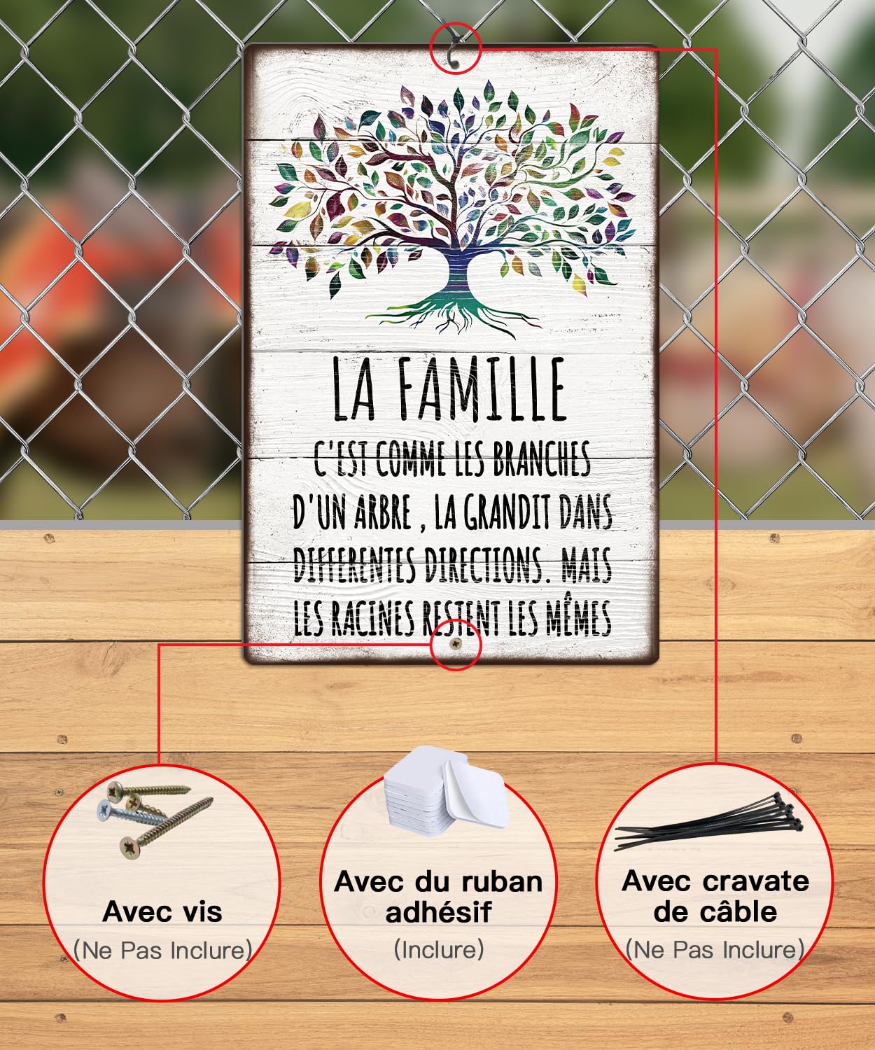 Plaque Murale Chrétienne – « Tu es belle »